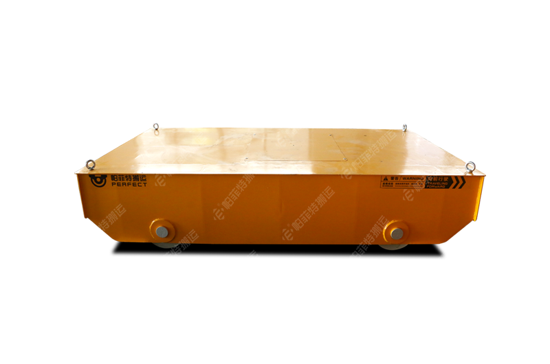 印度尼西亞BXC-8噸蓄電池電動(dòng)平車(chē)交接成功
