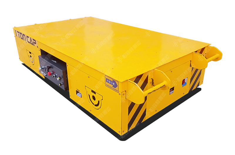 遼寧大連經(jīng)濟(jì)技術(shù)開發(fā)區(qū)BWP-1噸無軌電動(dòng)平車順利交付